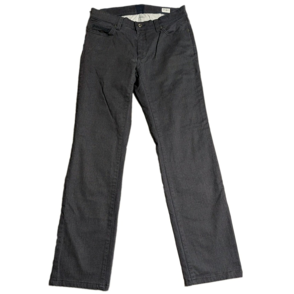 BRAX Cadiz‎ Straight Jeans Mens 30x34 Gray Stretch Actual 29 Inseam SEAQUAL